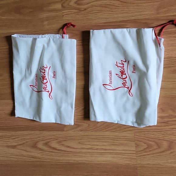 Christian Louboutin Blue Watersnake Peep Toe Size 37 Pumps - Picture 7 of 7